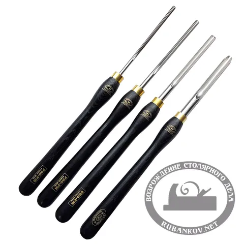 Резцы токарные Crown HSS, Bowl Gouge, PM, рукоять 406мм