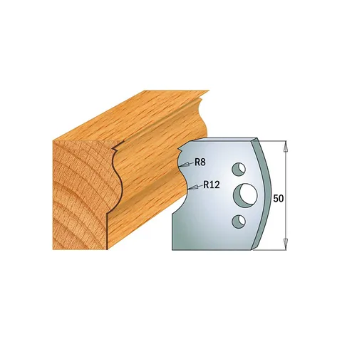 Комплект из 2-х ножей 50x4 SP CMT 690.578