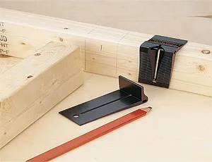 Шаблон угловой Veritas Large Saddle Square, 90°, 86*35мм