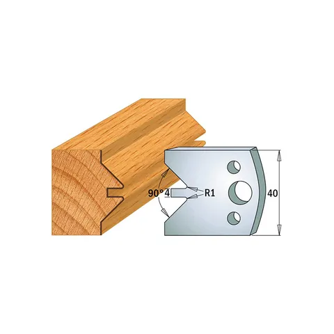 Комплект из 2-х ножей 40x4 SP CMT 690.071