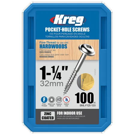 Оцинкованные саморезы Kreg Jig: SML-F125-100