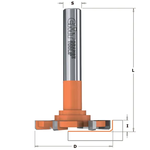 Фреза фуговальная HM Z6 D=52x6,5x83,5 RH S=12 RH CMT 922.034.11