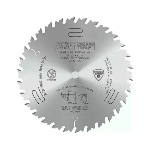 Диск пильный 254x3,2/2,3x15,875 Z=30 TCG CMT 203.630.10
