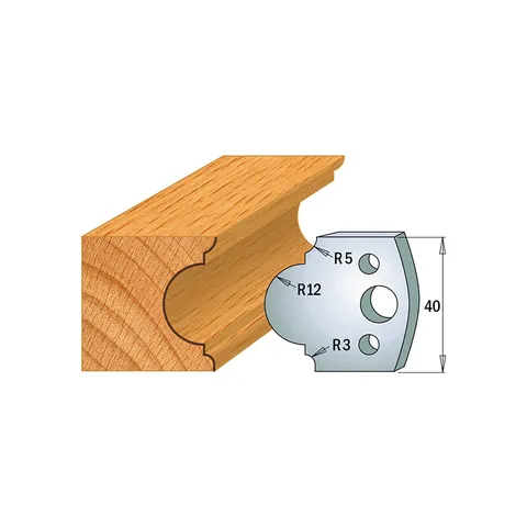 Комплект из 2-х ножей 40x4 SP CMT 690.018