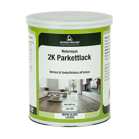 Защита поверхности матераилами 'Naturaqua Line': Naturaqua Parkettlack 2k NAT41002K-XX