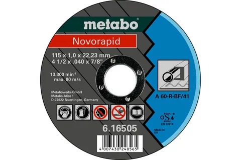 Novorapid 230 x 1,9 x 22,23 мм, сталь, TF 42 (616509000)