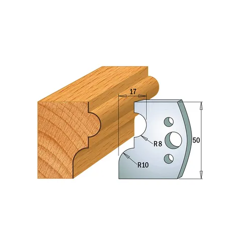 Комплект из 2-х ножей 50x4 SP CMT 690.551