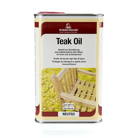 Предварительная обработка маслами: Teak Oil