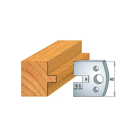 Комплект из 2-х ножей 40x4 SP CMT 690.095