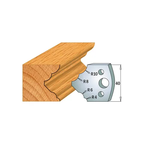 Комплект из 2-х ножей 40x4 SP CMT 690.125