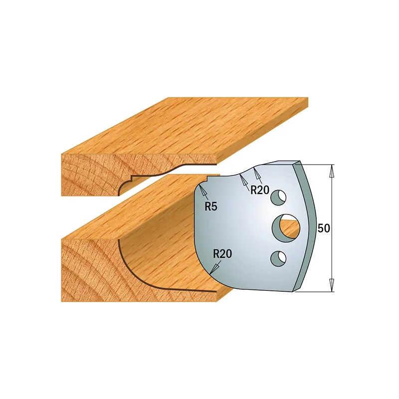Комплект из 2-х ножей 50x4 SP CMT 690.577