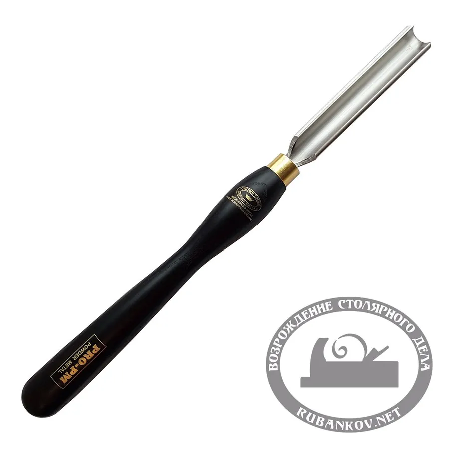 Резец токарный Crown PM, Roughing Out Gouge, 19мм, рукоять 317мм