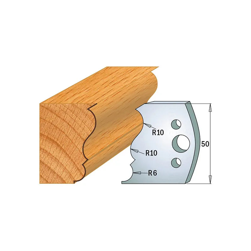 Комплект из 2-х ножей 50x4 SP CMT 690.506