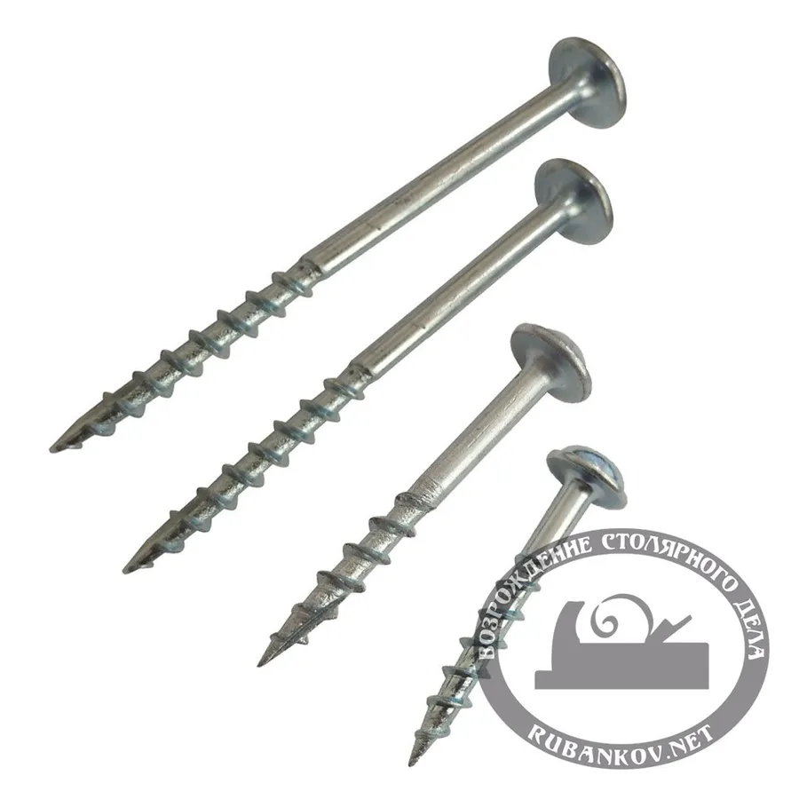Оцинкованные cаморезы Uniq Tool PAN-Head