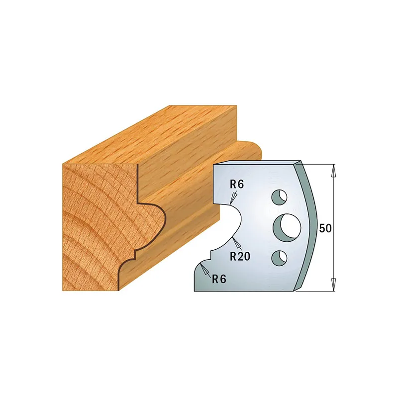Комплект из 2-х ножей 50x4 SP CMT 690.505