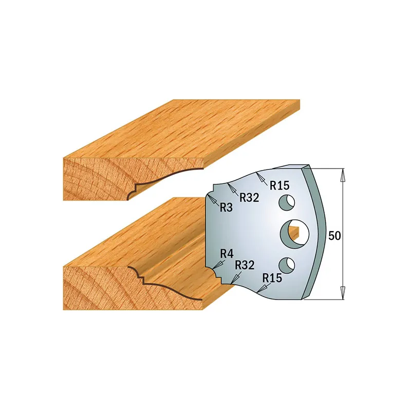 Комплект из 2-х ножей 50x4 SP CMT 690.568