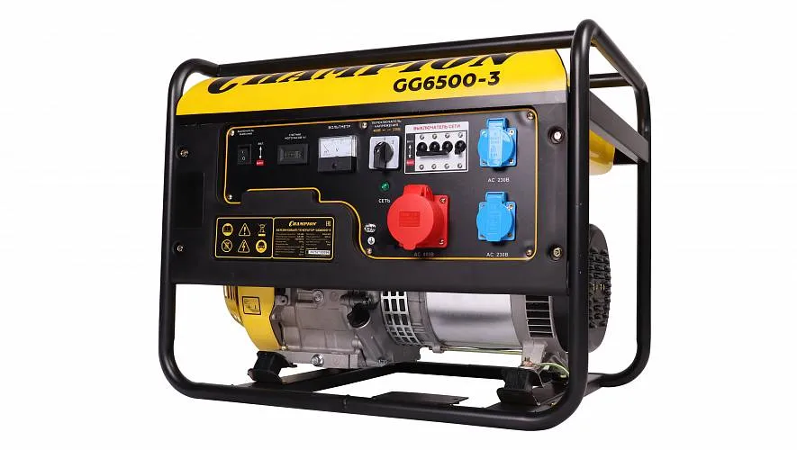Бензиновый генератор CHAMPION GG6500-3