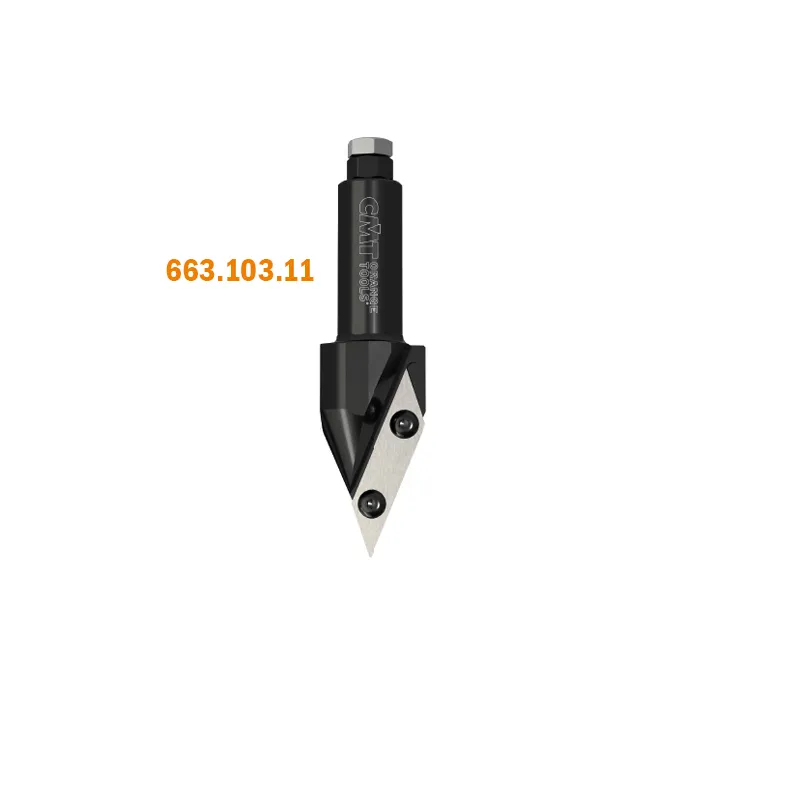 Фреза концевая V-образная V 45° Z1 S=20 D=35X42X125 RH CMT 663.103.11