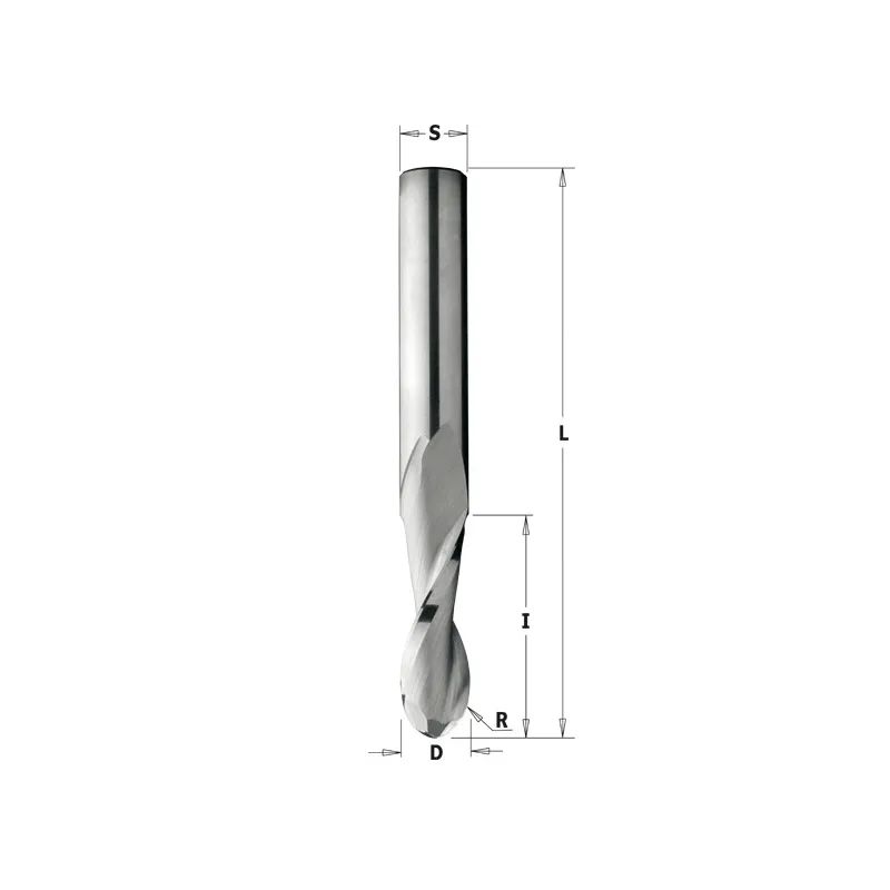Фреза спиральная монолитная 16x55x110 Z=2 S=16 RH CMT 199.160.11