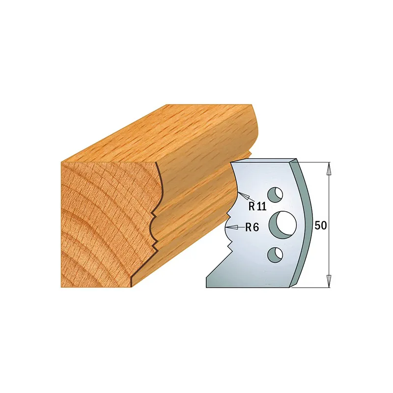 Комплект из 2-х ножей 50x4 SP CMT 690.503