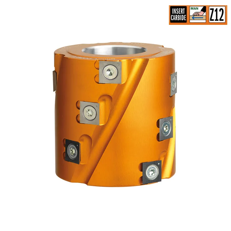 Фреза фуговальная F=40 D=80x80 насадная (алюм.) смен.ножи HM (кейс) CMT 694.019.40