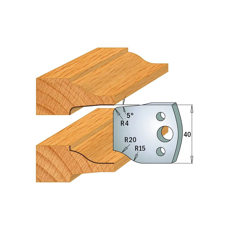 Комплект из 2-х ножей 40x4 SP CMT 690.100