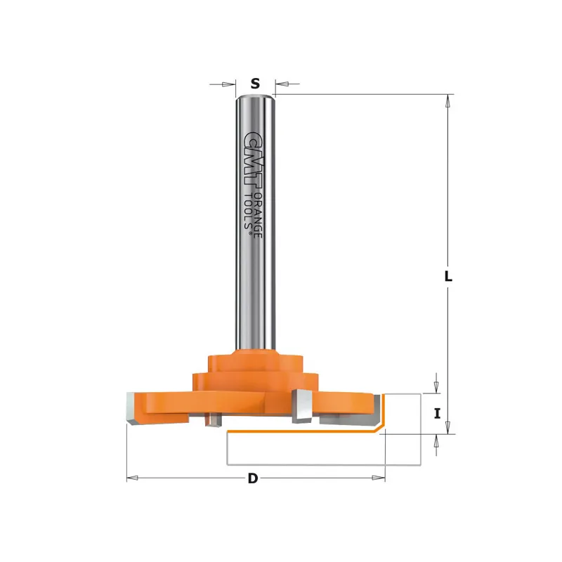 Фреза фуговальная HM Z4 D=52x6,5x65,0 RH S=8 RH 922.035.11