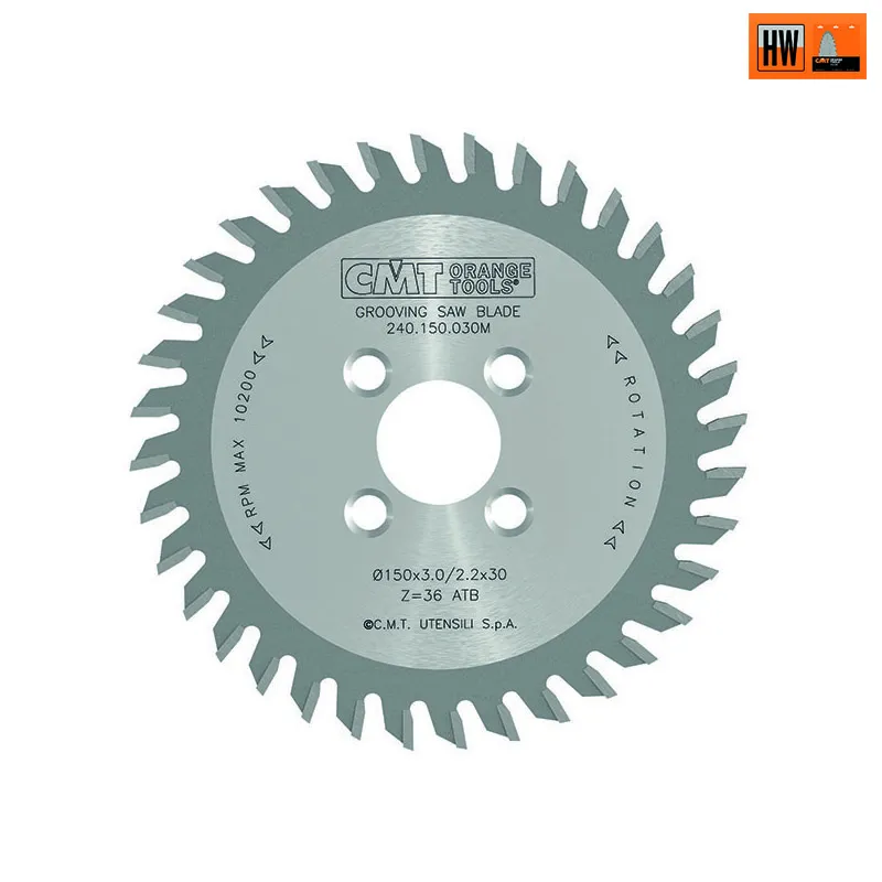 Диск пазовый 150X30X3,0/2,2 5° FLAT Z=36 CMT 240.150.030M