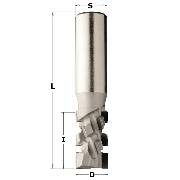 Фреза пазовая DP 20x20x45 d=20 I=25 L=85 Z=2+2 RH CMT 142.720.61