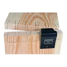 Шаблон угловой Veritas Dovetail Saddle Marker, 14° (1:4), для тонких материалов
