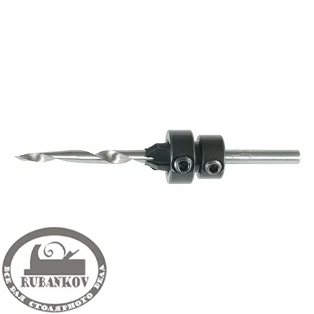 Сверла конусные с зенковочной насадкой Star-M 14, D3.2-5,6 мм