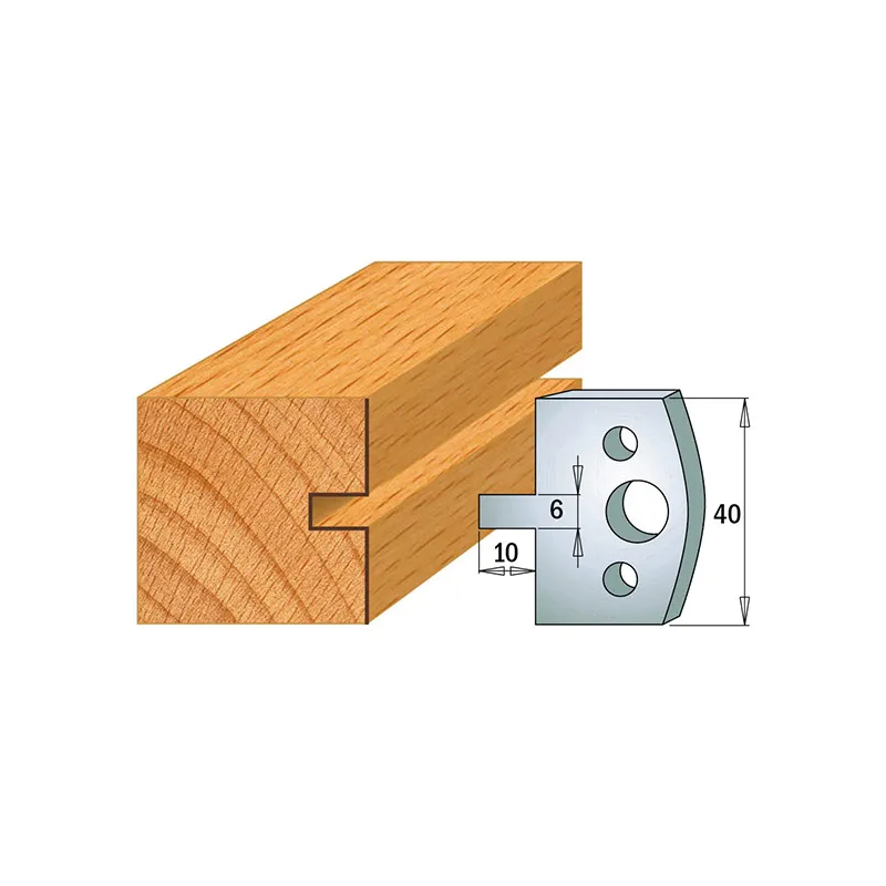 Комплект из 2-х ножей 40x4 SP CMT 690.016