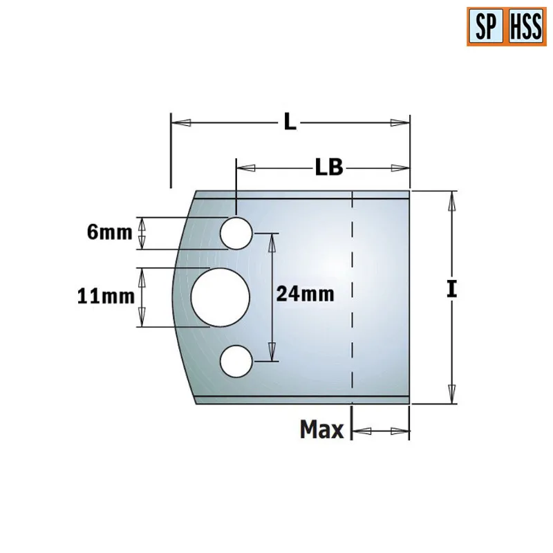 Комплект из 2-х бланкет 40x4 SP CMT 690.193