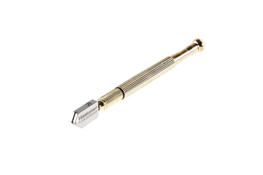 Масляный стеклорез HAMMER Flex 601-028 толщина реза 3-8мм, длина 175мм, металлическая рукоятка 400835