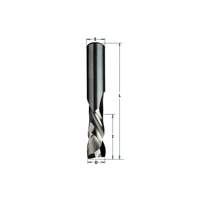 Фреза спиральная монолитная 12,7x28,6x76,2 Z=2+2 S=12,7 RH CMT 190.506.11
