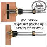 Зажим для стержней двухстержневого рейсмуса Veritas, Shaft Clamp