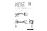 WB 18 LTX BL 125 Q SE (613090850) Аккумуляторная угловая шлифовальная машина