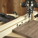Параллельный упор INCRA Jig Fence System и Позиционер Original INCRA Jig на сверлильном станке