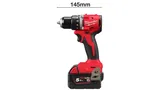 Аккумуляторная компактная дрель-шуруповерт Milwaukee M18 BLDDRC-502C