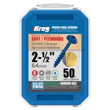 Саморезы Kreg Jig Blue-Kote 4,0 х 63,5 Maxi-Lock (50 шт.)