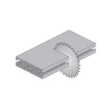 Отличный рез профиля из чугуна и стали