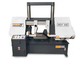 ДВУХКОЛОННЫЙ ПОЛУАВТОМАТИЧЕСКИЙ ЛЕНТОЧНОПИЛЬНЫЙ СТАНОК METAL MASTER MGH-600