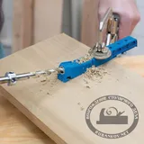 Приспособление для соединения саморезами Kreg Jig 310 +Ступенчатое сверло+ключ+бита+ограничитель