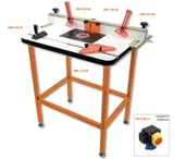 Профессиональный фрезерный стол 800x600x900мм CMT 999.110.00