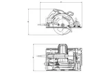 KS 55 FS (600955000) Ручная дисковая пила