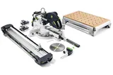 Торцовочная пила с протяжкой KAPEX KS 120 REB-Set-MFT