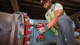 Аккумуляторный высокомоментный импульсный гайковерт с фиксацией пином Milwaukee M18 FUEL FHIW2P12-502X