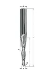 Фреза спиральная конусная для 3D фрезерования L=101 R=3,0 Z=3 S=12,7 RH CMT 152.127.635
