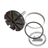 Шлифовальная насадка торцевая De-Tero, D60мм, 62 сегм., шпинд. D8мм