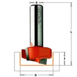 Фреза концевая CMT пазовая D=18,0 I=12,0 S=6,0 L=48,0  701.180.11